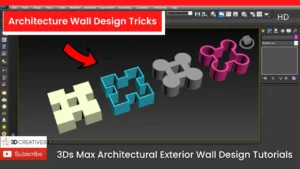 3dsmax architecture exterior wall design tutorials